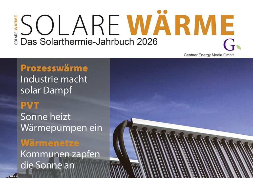 Solarthermie-Jahrbuch 2026 SOLARE WÄRME